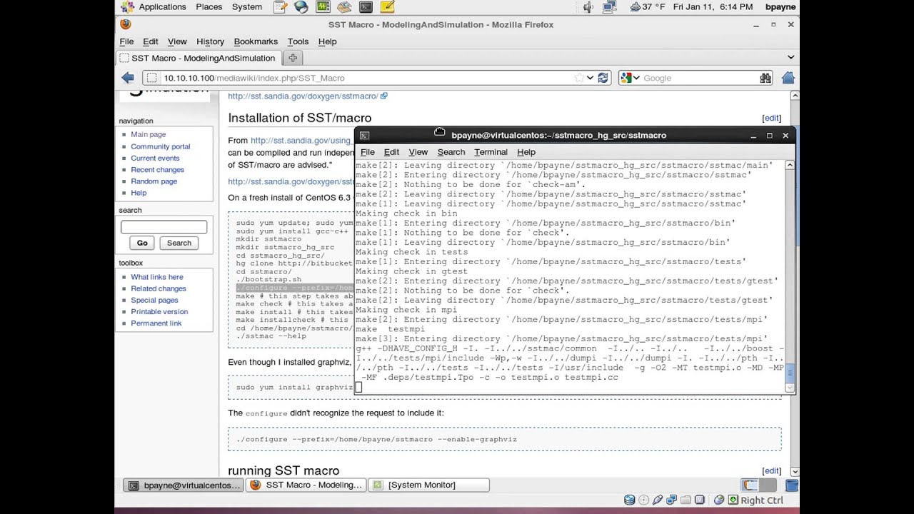 Sandia s structural simulation toolkit macro installation and use youtube