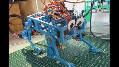 Mojo3 Quadruped Robot Dog - Testing Part 2 (final)