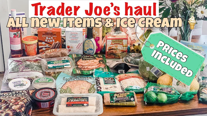 🛒NEW MAY TRADER JOES HAUL! New ICECREAM & more | Prices Included