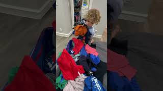 Packing for Vacation Fun: Braxton, Ryder, &amp; Sawyer&#39;s Hilarious Methods #shorts