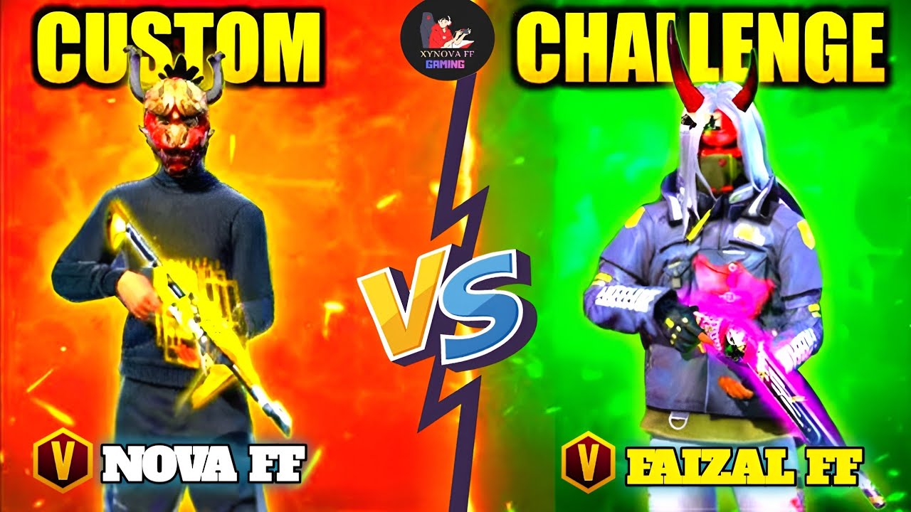 Nova FF vs Faizal FF – Real King of 1v1? 👑🔥