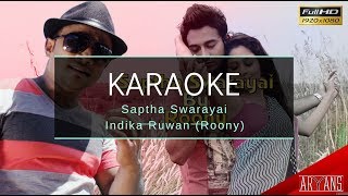 Saptha Swarayai Roony Karaoke Original Without Voice With Lyrics