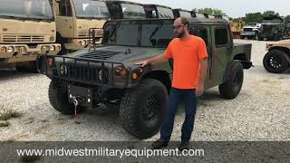 Roger’s Custom M998 Am General Humvee/ Hmmwv With A/C Built By Midwest Military Equipment
