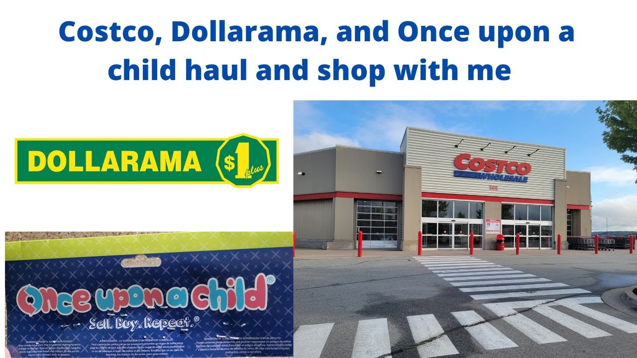 Costco, Dollarama, Once upon a child Saint John NB shop with me and