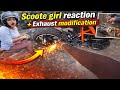 Exhaust Mod Kiya… Scooter Girl Ka Reaction Dekho! 🔥