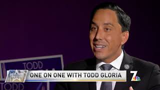One-On-One with SD Mayor-Elect Gloria, Pt. 1| Politically Speaking | NBC 7 San Diego