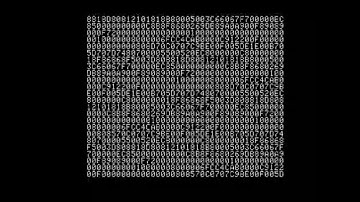 Tiny Text -- an 8 byte Apple II Demo
