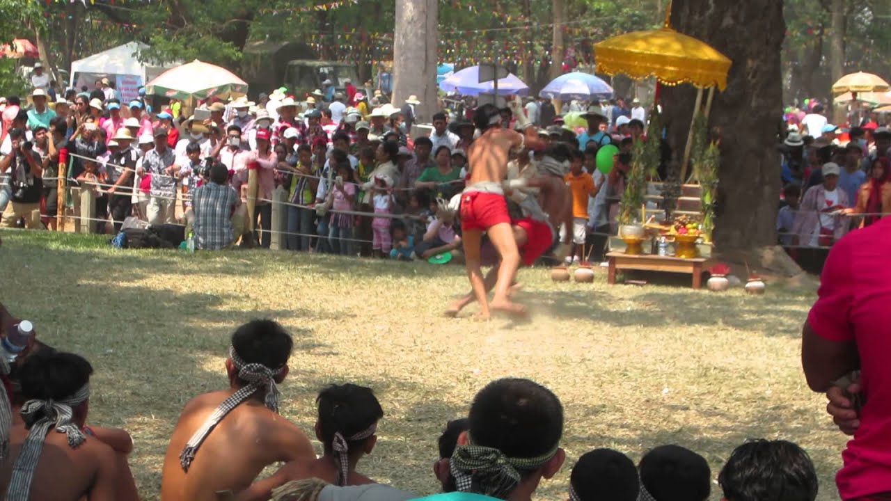 Khmer Traditional Boxing 2 Performance in KNY 2015