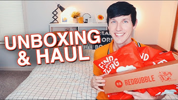 UNBOXING & HAUL | REDBUBBLE