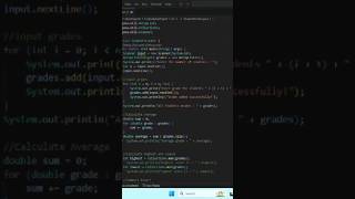 Student Grade Tracker in Java Programming I for Codealpha @CodeAlphaOfficial @HarshKSharma22