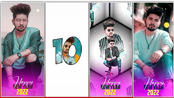 New Trending WhatsApp Status Video Editing | Happy New Year 2022 Video Editing Alight Motion |