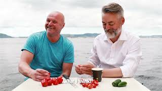 Chili tasting with radio host Kjellemann from Norway 🇳🇴