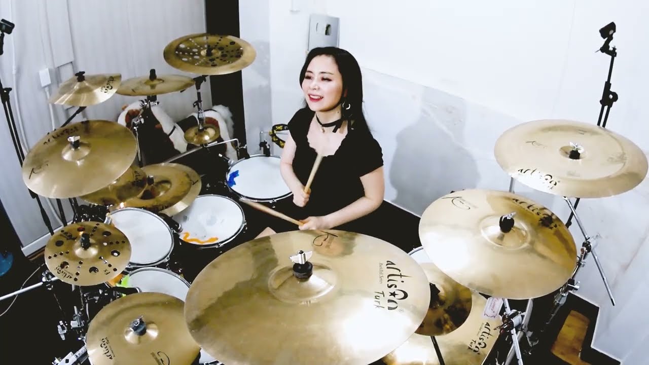 Mizy ( Ami's Band) - Wild Run (질주) drum video (by Ami Kim)