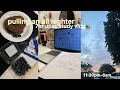 🍵📖UPSC study vlog| pulling an all nighter🦉11pm -6:00am | productive vlog | Motivation #studyvlog
