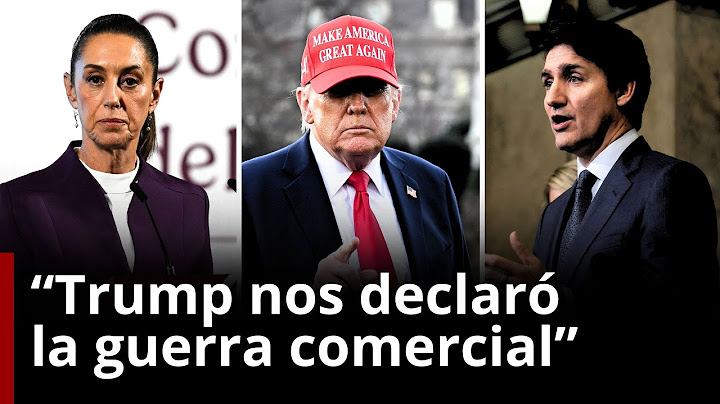 REACCIONES de MÉXICO y CANADÁ tras IMPOSICIÓN de ARANCELES de TRUMP | Gestión