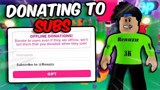 [LIVE] ROBLOX PLS DONATE | DONATING ROBUX TO THE VIEWERS | 14K SUBS!