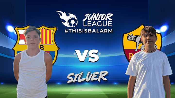 JUNIOR SILVER LEAGUE | - GIRONE A - 2 GIORNATA - BARCELLONA VS ROMA