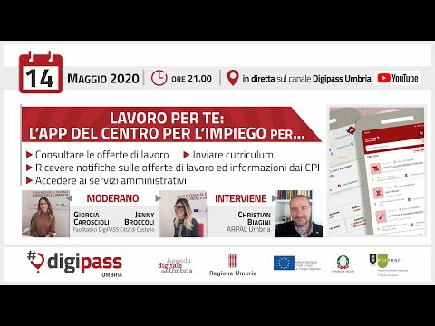 Lavoro per Te: l’app di ARPAL Umbria per chi cerca e offre lavoro