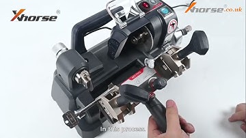 How to use the Xhorse Dolphin XP-008 to Cut a Bit Key - xhorse.co.uk