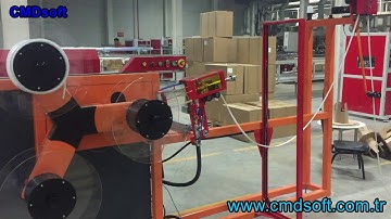 4 Eksen Sarıcı Makine Otomasyonu ve Yazılımı