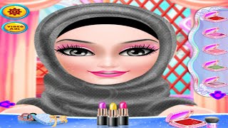 Hijab Wedding Salon Game Play। Makeup & Dress up Makeover Game For Girls।Android Games।Dear Leisure। screenshot 5