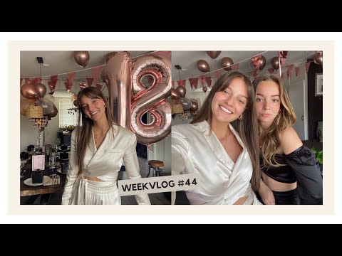 MIJN 18e VERJAARDAG! 🎁🎂🎈VLOG #44 - Lois van der Liet