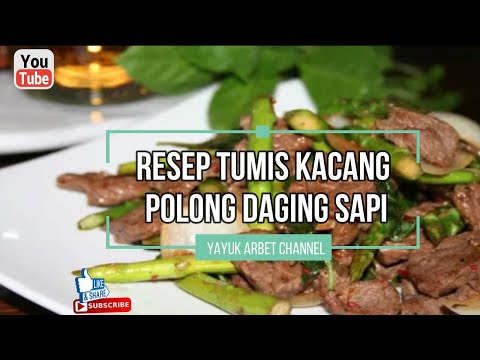 Video: Irisan Daging Kacang Polong