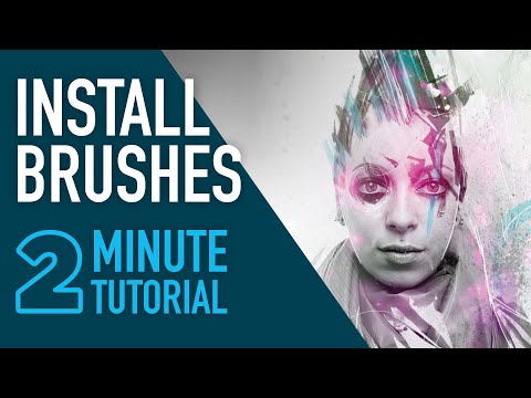 Video: 3 Ways to Install Brushes in Photoshop