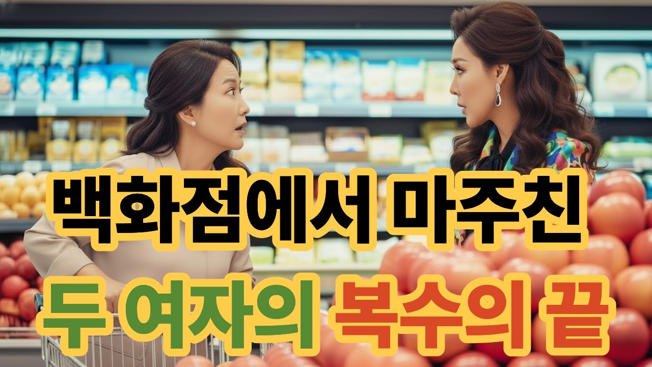 생선가게집 딸이라 비린내 난다고 무시당하던 여자의 인생역전 복수극