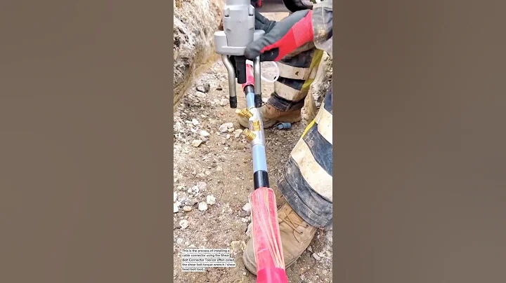 Shear Bolt Connector Tool in Action – Perfect Low Voltage Cable Jointing | Milwaukee Power Magic