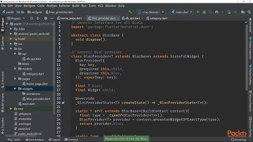 Mastering Flutter : Create a BLoC Provider | packtpub.com