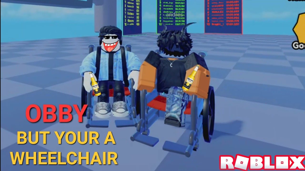 OBBY BUT YOUR A WHEELCHAIR 💀🤣 (Roblox) YouTube