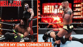 WWE Hell in the Cell Full show | WWE 2K20 | with My own Commentery