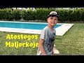 ATOSTOGOS Maljorka #1. Skrendam, mūsų butas Alcudia. Lauko BASEINAS.. Dronas. Vlogas.