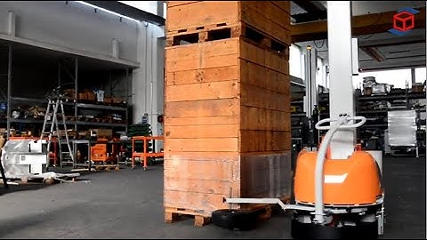 OSCAR Self propelled Pallet Wrapping Machine from Kwikpac