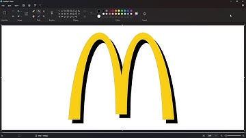 How to draw a McDonald