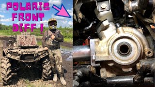 Polaris ATV Front Differential Removal | Sportsman- Scrambler-HIGHLIFTER 850/1000 XP Polaris Atv Front Differential Removal Sportsman Scrambler Highlifter 850 1000 Xp