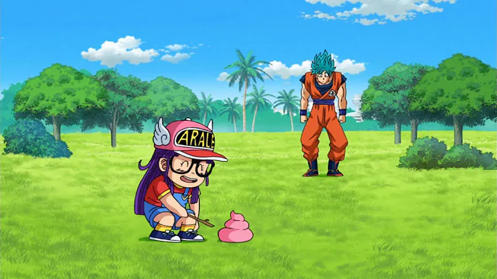 Arale vs Goku: The battle between “children” and gods. Beerus appears, Shenron is speechless!?