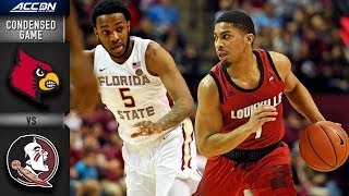 Florida State vs. Louisville Condensed Game | 2018-19 ACC Basketball