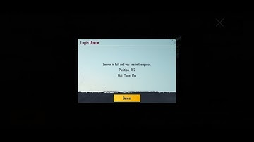 Pubg Login Queue || Server is full || You are in the queue || Pubg server down || Pubg problem today