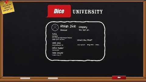 Dice University: Recruiter Profile