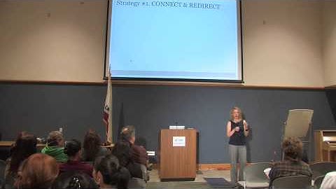 Tina Payne Bryson, Ph.D. introduces the "Connect and Redirect" parenting strategy