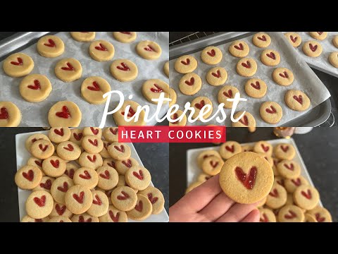 Pinterest Heart Jam Cookies Recipe