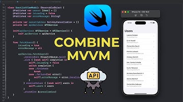 Creando una aplicacion de usuarios consumiendo una api utilizando combine y swiftui con MVVM P1