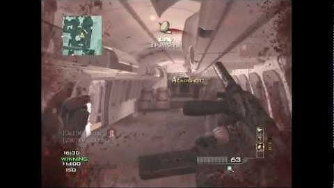 Mw3 Terminal M.O.A.B with a sniper for fun