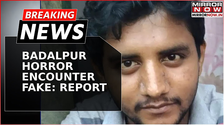 Badlapur Horror: Police Encounter Of Accused Demmed Fake; 5 Cops Held Responsible | Breaking News