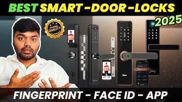 Best Digital Door Locks 2025🔥Fingerprint Door Lock🔥Best Smart Lock 2025🔥Digital Door Lock Review