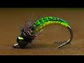 Fly Tying a Caddis Larva by Mak 🔥🔥