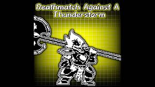 Underswap Deathmatch Against A Thunderstorm Invincible Alphys Baath Theme