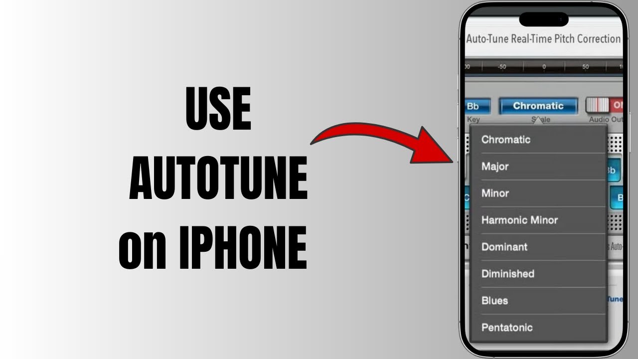 How to Use AutoTune on iPhone (Free App Tutorial)